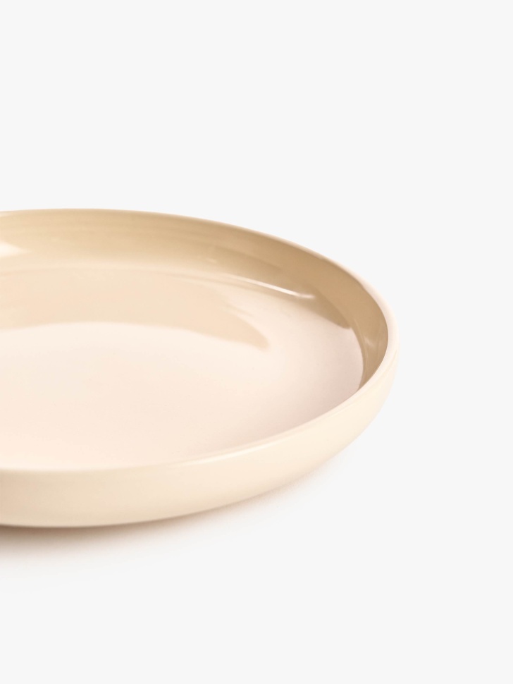 десертная тарелка из каменной керамики по цене 899 руб вид справа