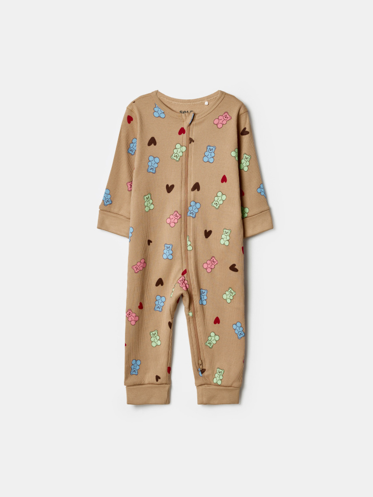 трикотажный комбинезон с принтом для малышей 4610517146625 фотография