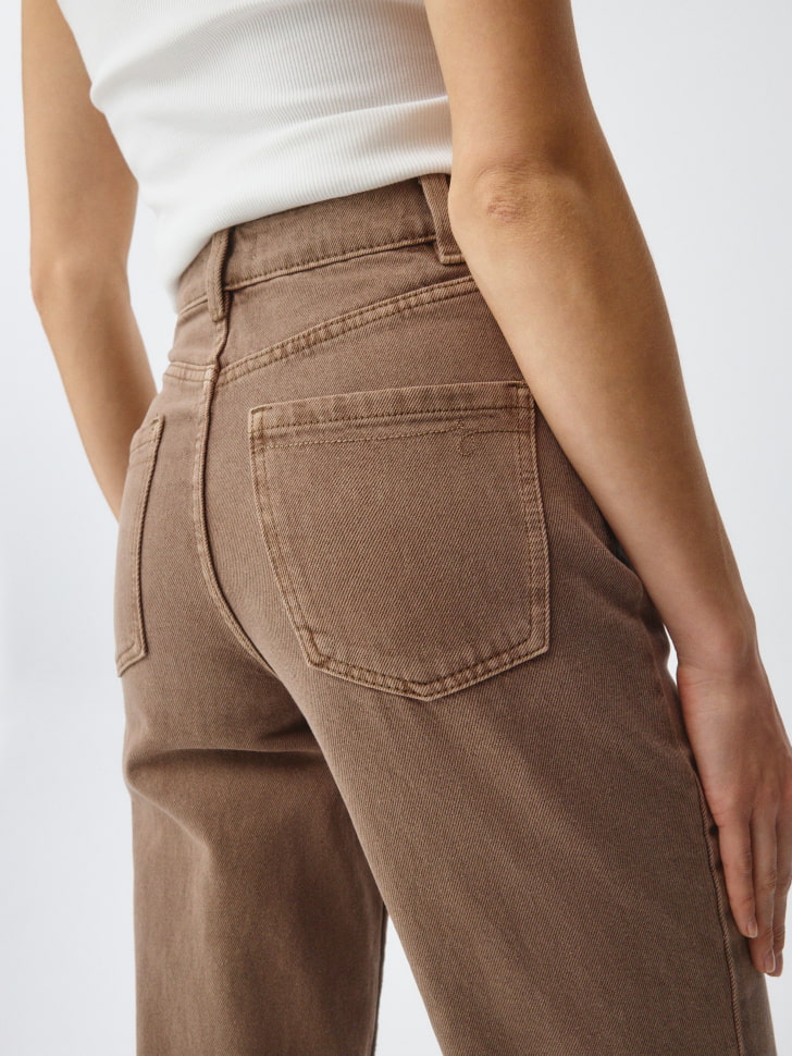 Джинсы WIDE LEG TALL. Фото №7