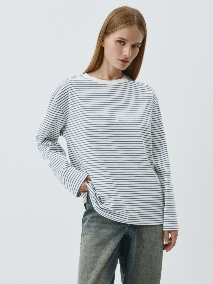 Лонгслив ANNA OVERSIZE FIT. Фото №4