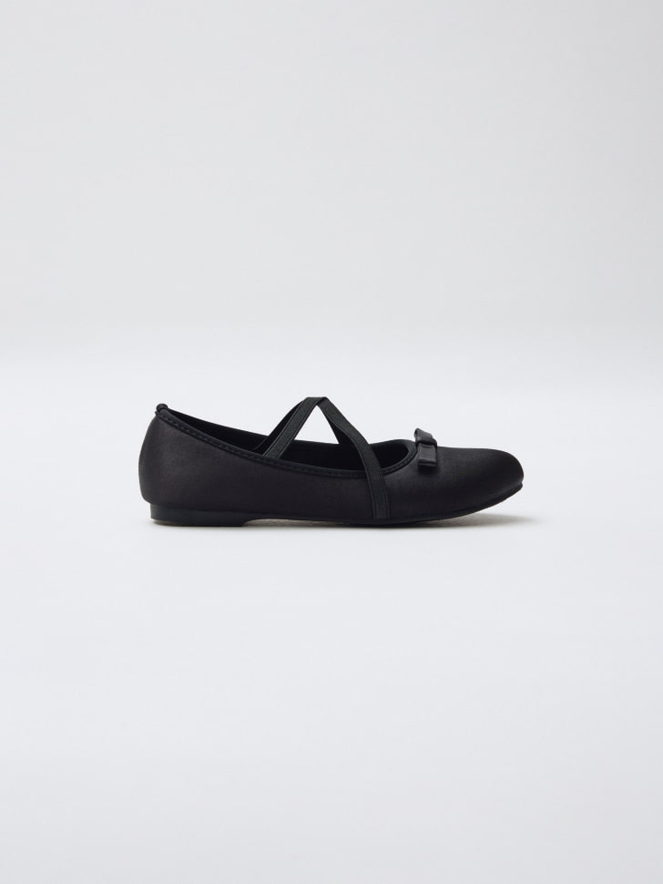 атласные балетки для девочек 4610517198761 фотография