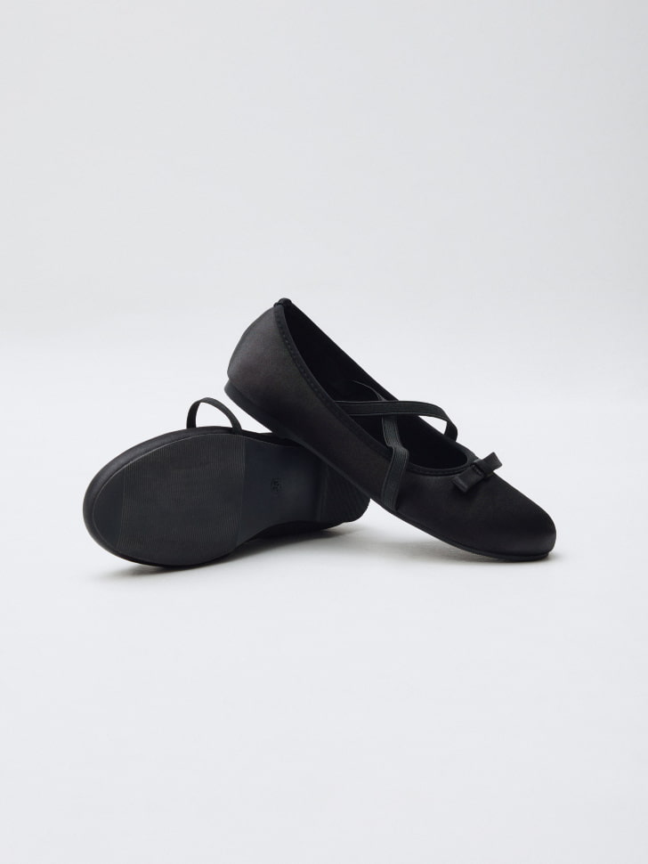 атласные балетки для девочек 4610517198761 по низкой цене