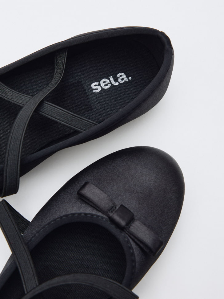 атласные балетки для девочек 4610517198761 со скидкой