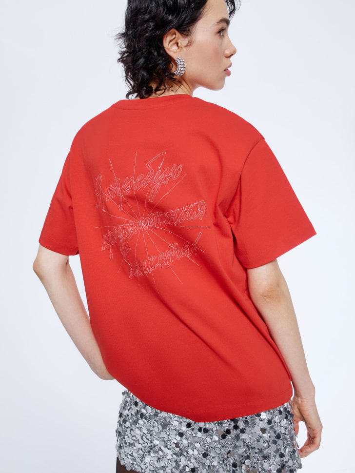 футболка оверсайз из коллекции sela x мосфильм 4610517224125 фотография