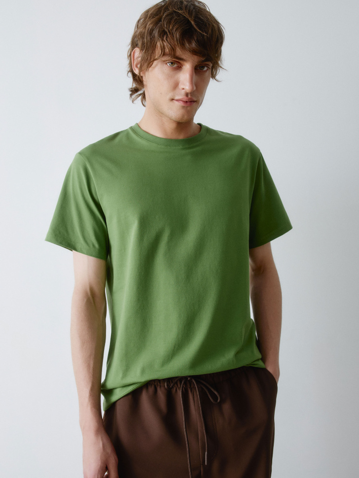 футболка adam slim fit базовая 4610517253033 фотография