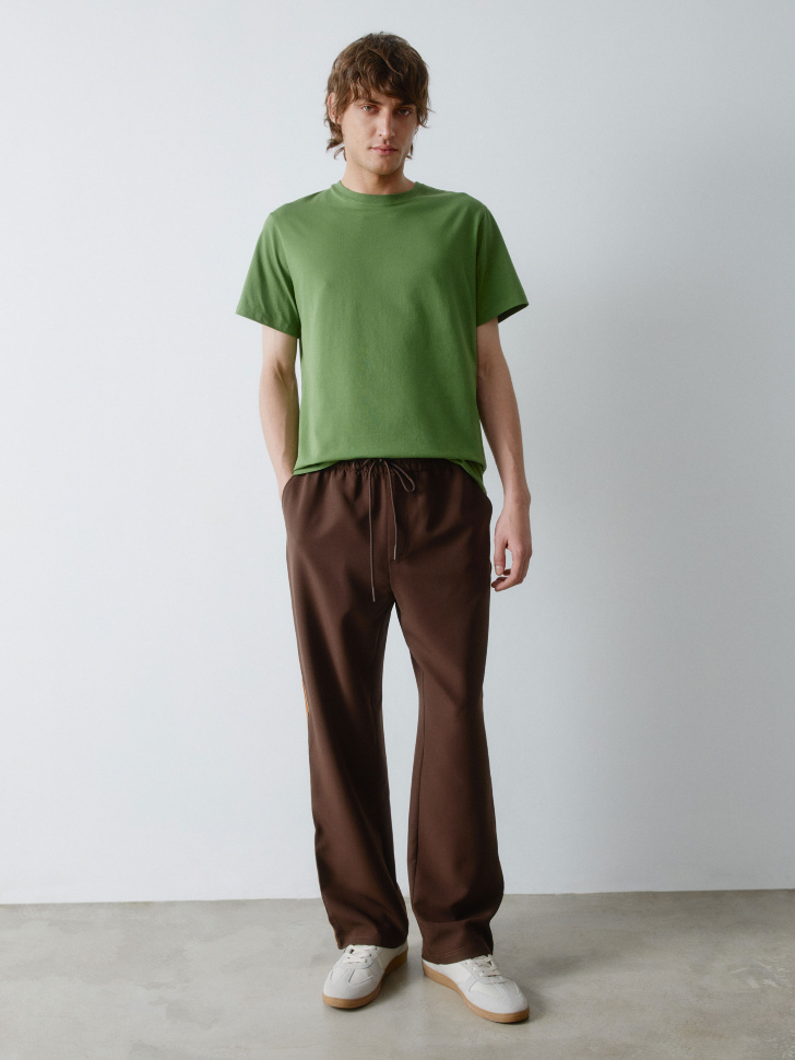 футболка adam slim fit базовая 4610517253033 по акции