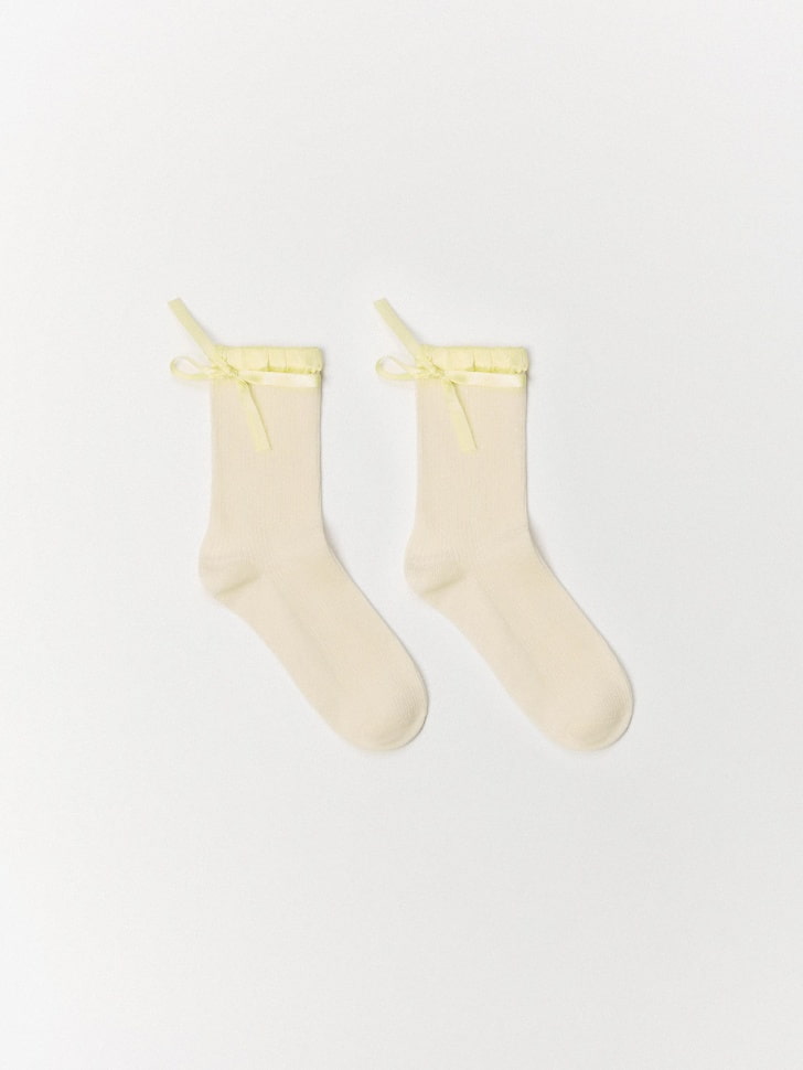 Длинные носки с бантиками, не указан, арт. 2591