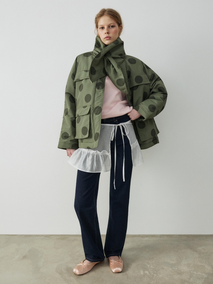 

Джинсы прямые с низкой посадкой из линейки SELA Young, SL6803211401