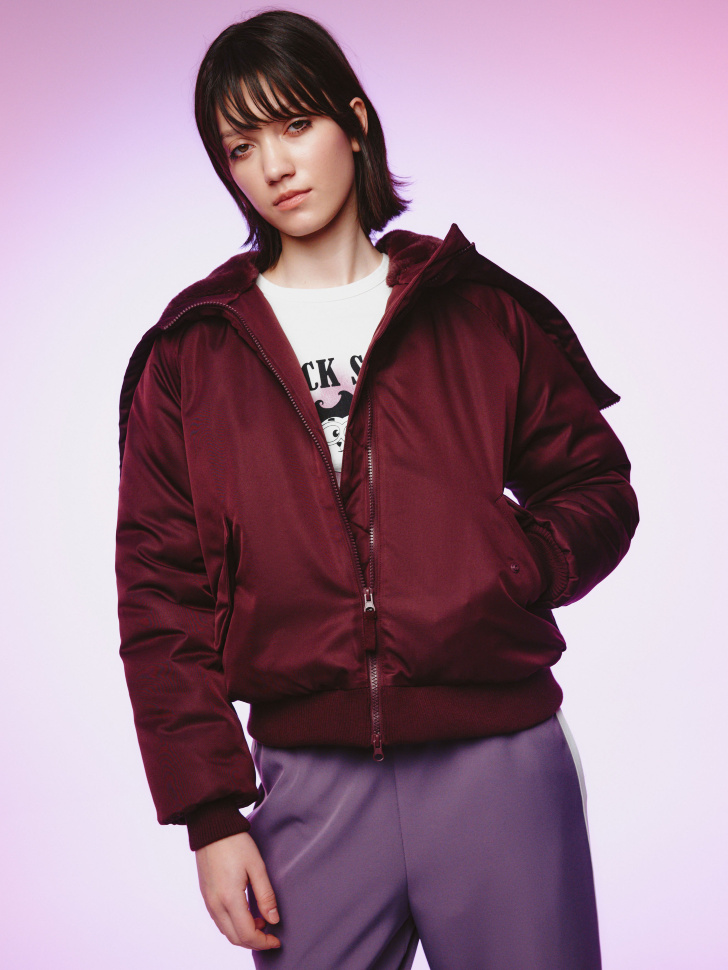 

Бомбер утепленный оверсайз из линейки SELA Young, SL6802211104