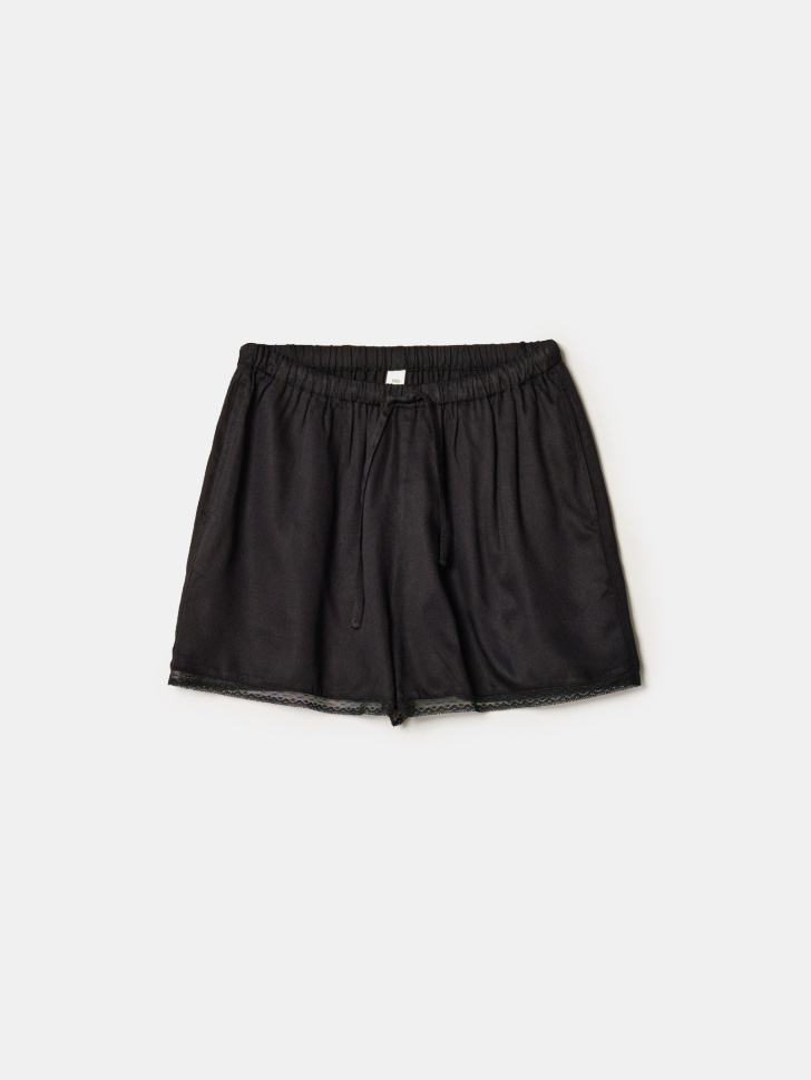 Шорты Sela для девочек, черный, арт. 42808