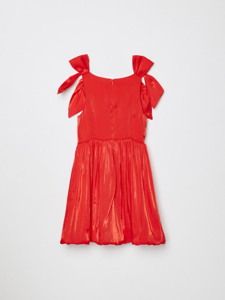 бархатное платье с юбкой-баллон для девочек 4680798667256 в интернет магазине