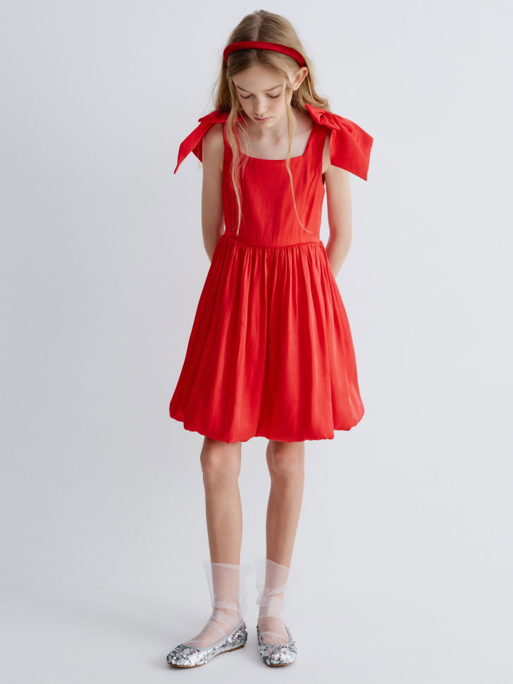 

Платье с юбкой-баллон для девочек, SL5811050704