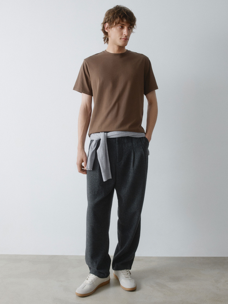 футболка adam slim fit базовая 4610517253057 по акции