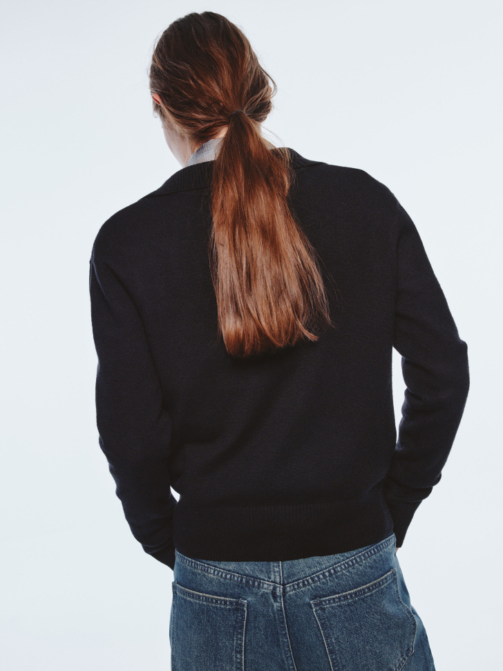 вязаный кардиган из линейки  young по цене 3499 руб вид справа