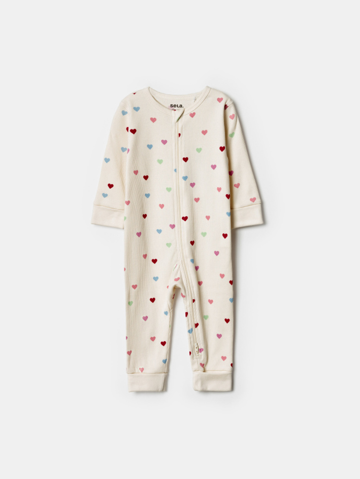 трикотажный комбинезон с принтом для малышей 4610517146854 фотография