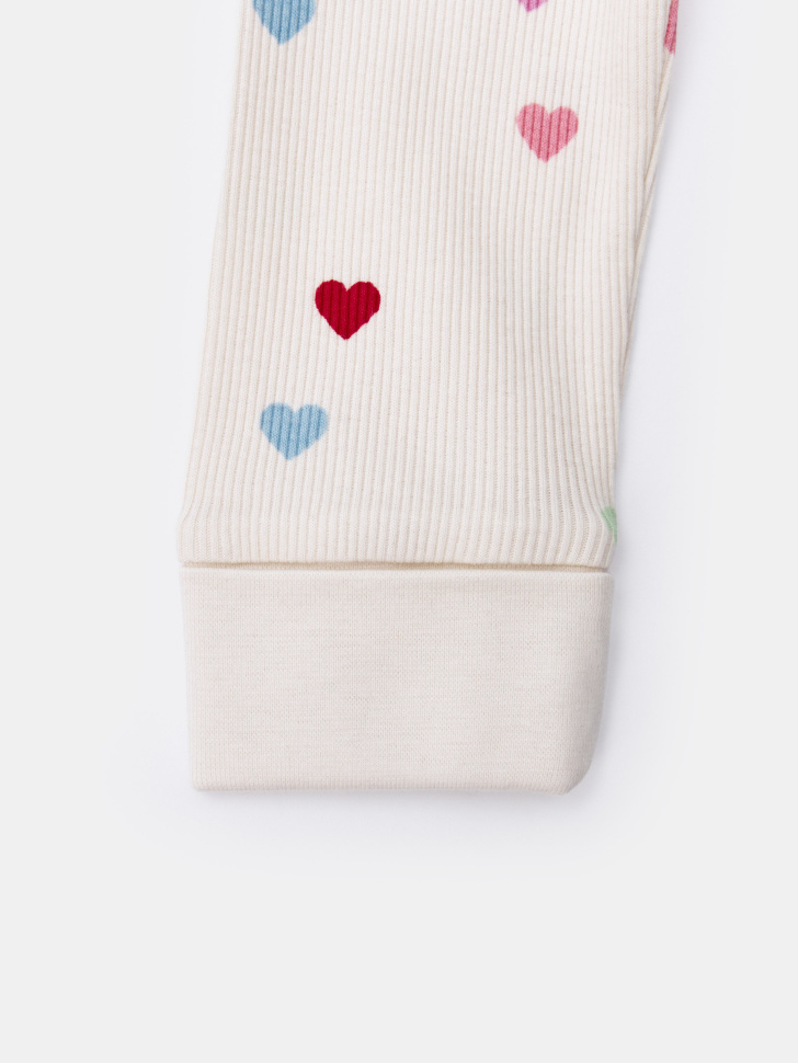 трикотажный комбинезон с принтом для малышей по цене 1599 руб вид справа