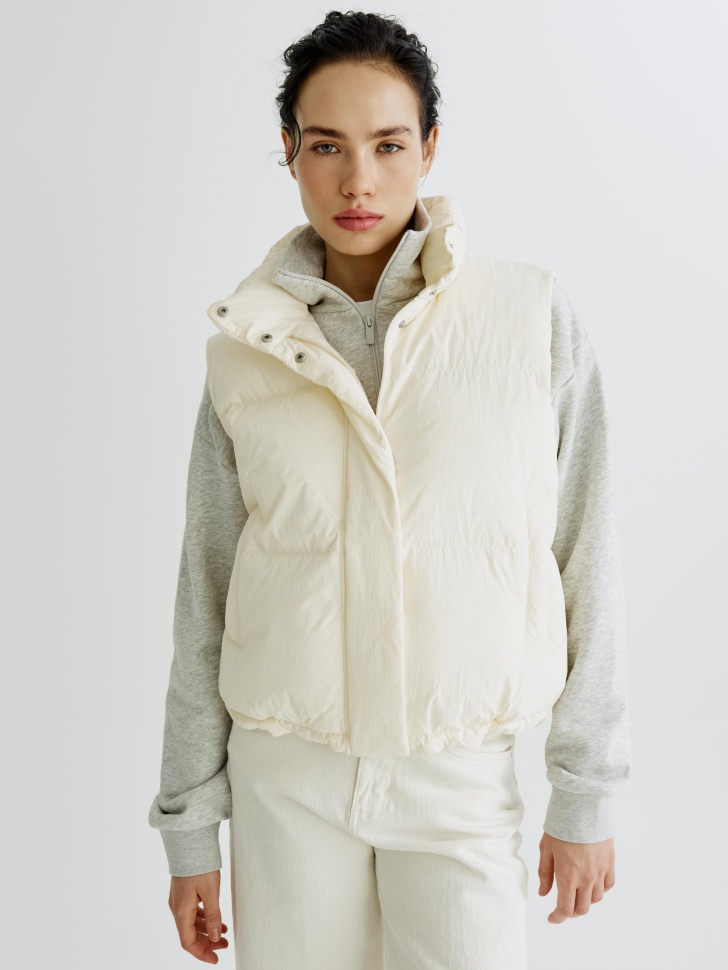 Жилет Sela Базовый утепленный, арт. 38031