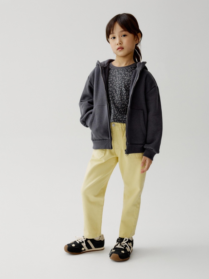 джинсы на резинке для девочек 4610517490674 фотография