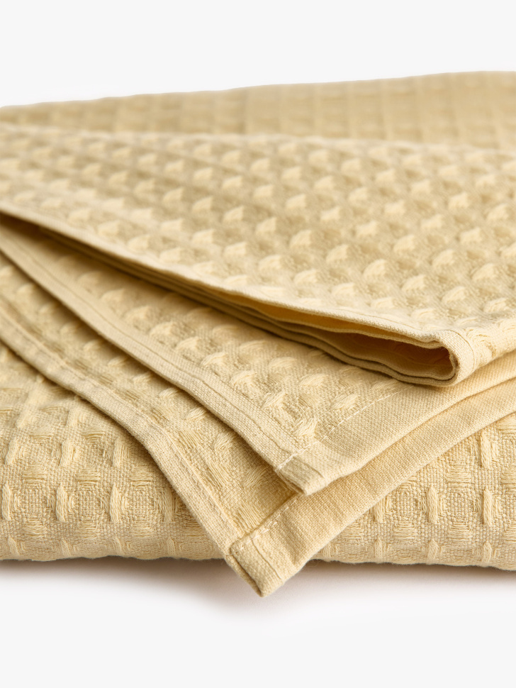 покрывало из хлопка 200х220 см от бренда sela вид слева