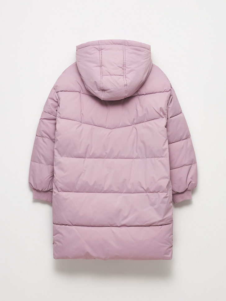 пальто для девочек (розовый, 152) sela 4680129603311 - фото 4