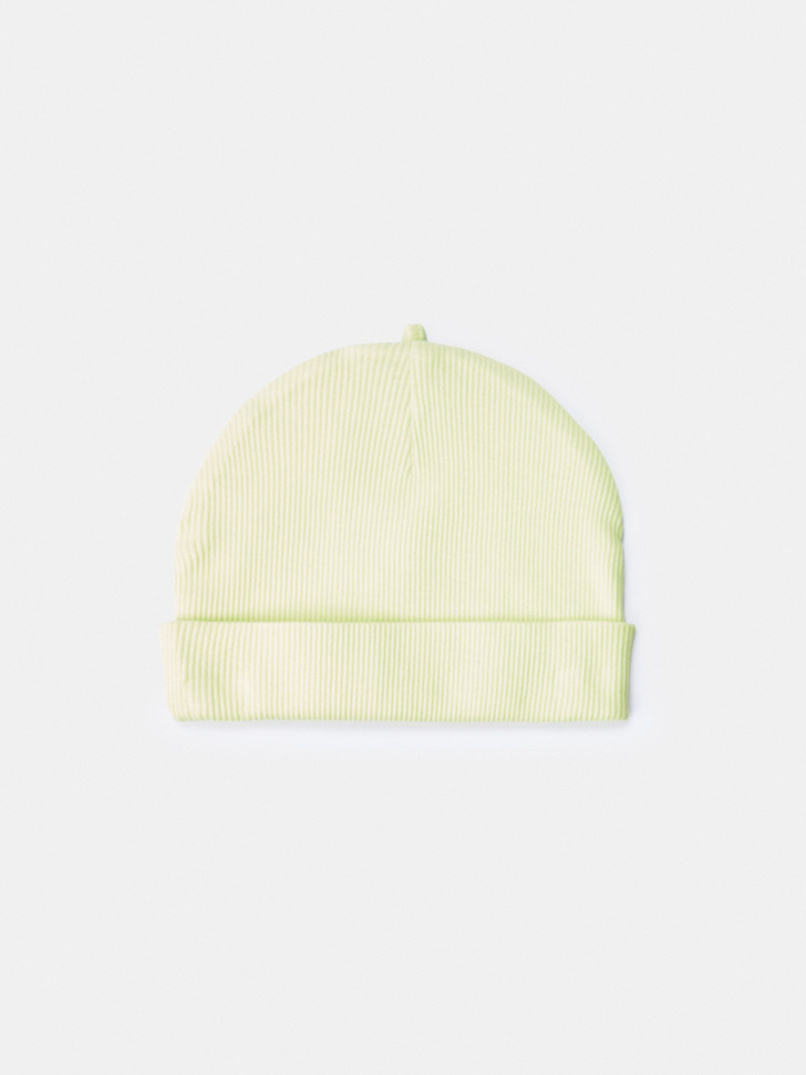 набор из 2 трикотажных шапок для малышей из россии вид сбоку