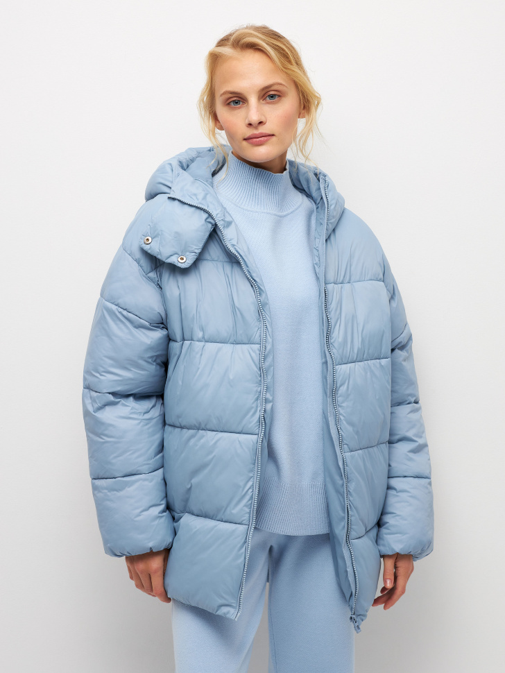 

Дутая нейлоновая куртка