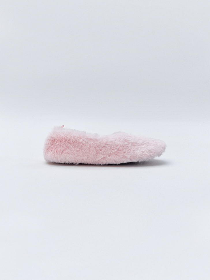 домашние меховые тапочки для девочек 4610517229540 фотография