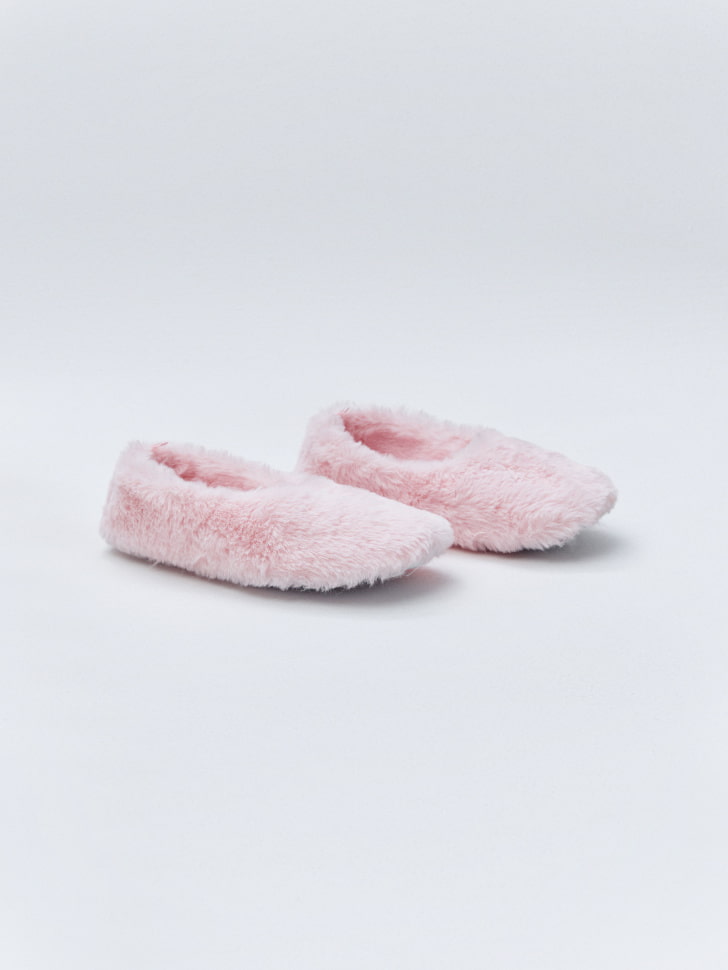 домашние меховые тапочки для девочек 4610517229540 в интернет магазине