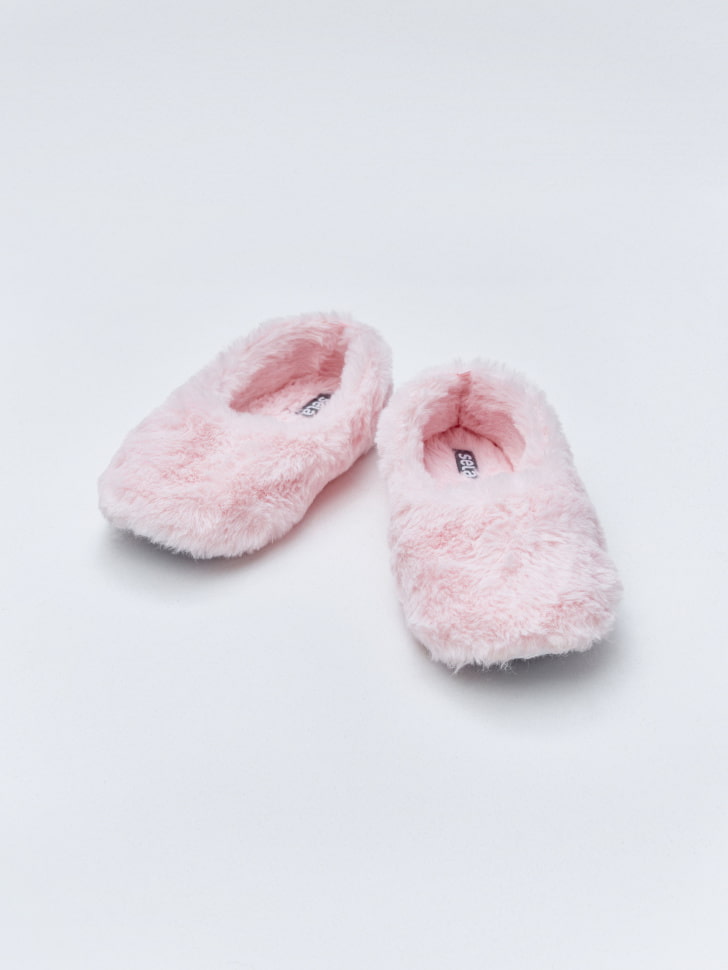 домашние меховые тапочки для девочек 4610517229540 с промокодом