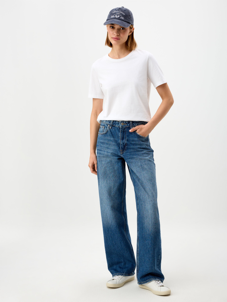 Расслабленные джинсы Straight Fit - фото 1