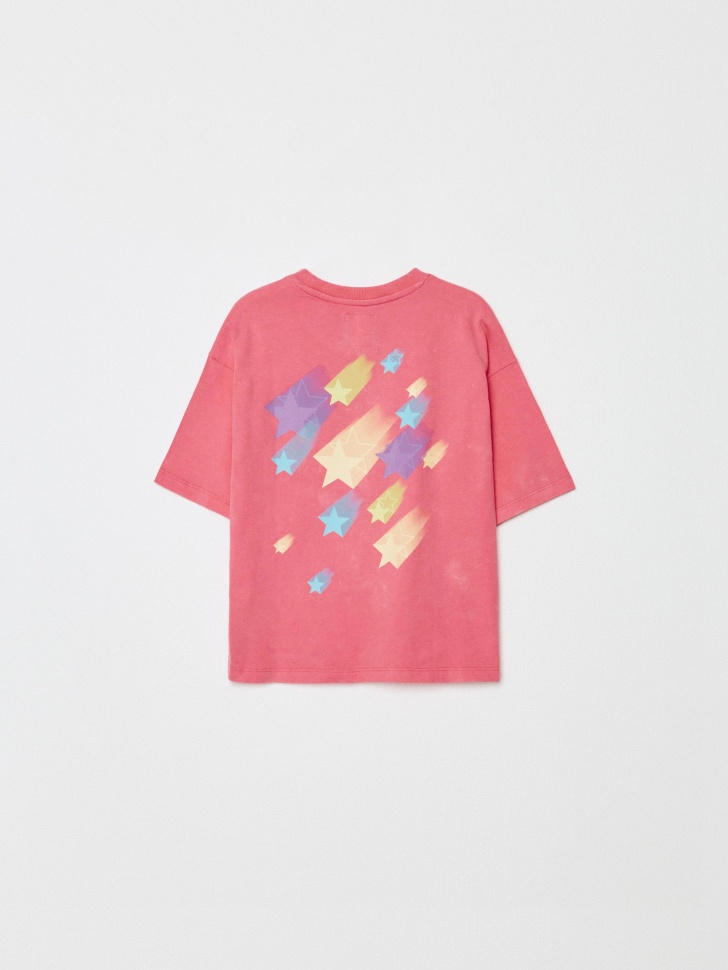 футболка с принтом для девочек  x союзмультфильм по цене 999 руб вид справа