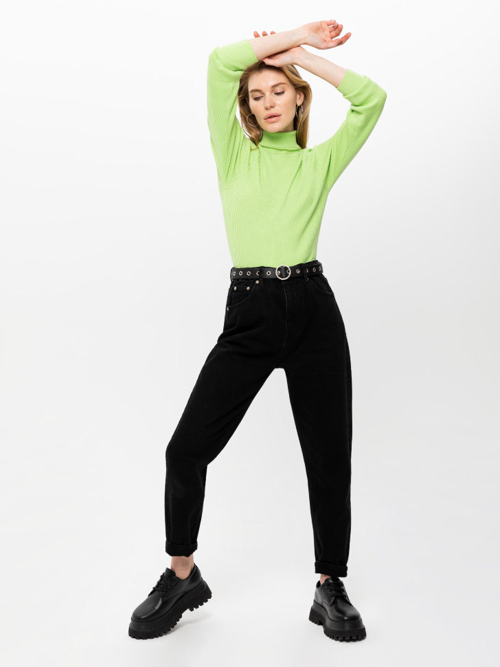 SELA свитер женский (зеленый, M)