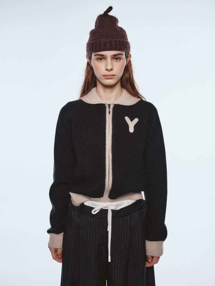 

Вязаный кардиган на молнии из линейки SELA Young, SL6801210607