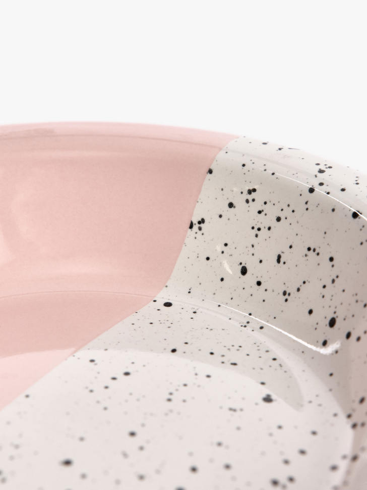 детская десертная тарелка из костяного фарфора по цене 1299 руб вид справа