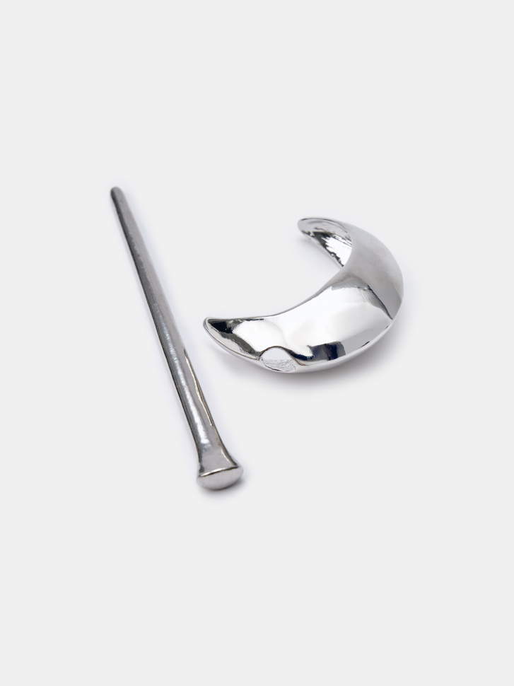 металлическая заколка со шпилькой для волос по цене 699 руб вид справа