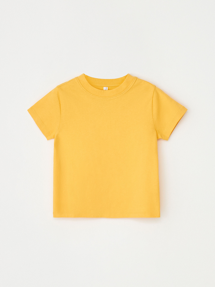 Базовая футболка для девочек (оранжевый, 98) sela 4680168482526 - фото 3