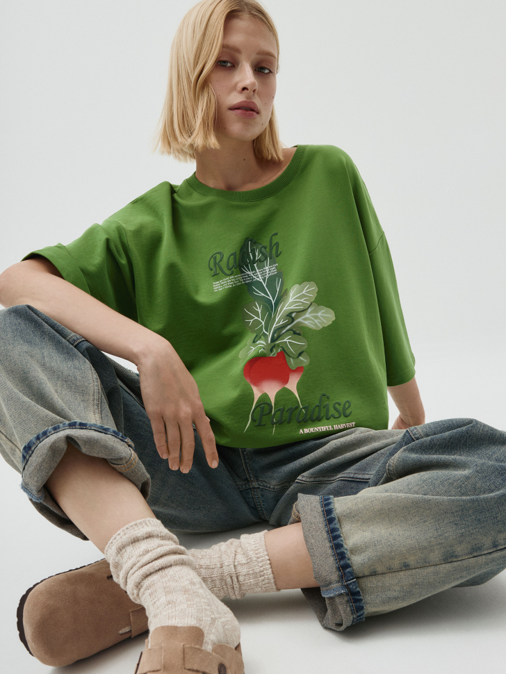 

Футболка ENDY OVERSIZE FIT