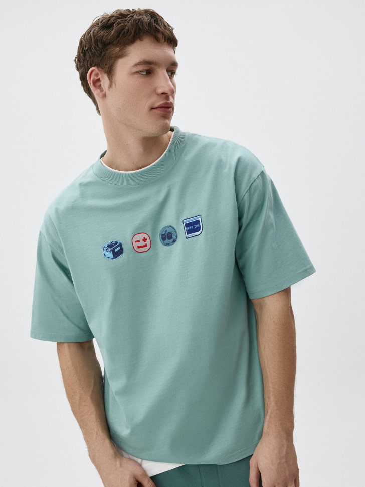 Футболка OVERSIZE FIT с принтом