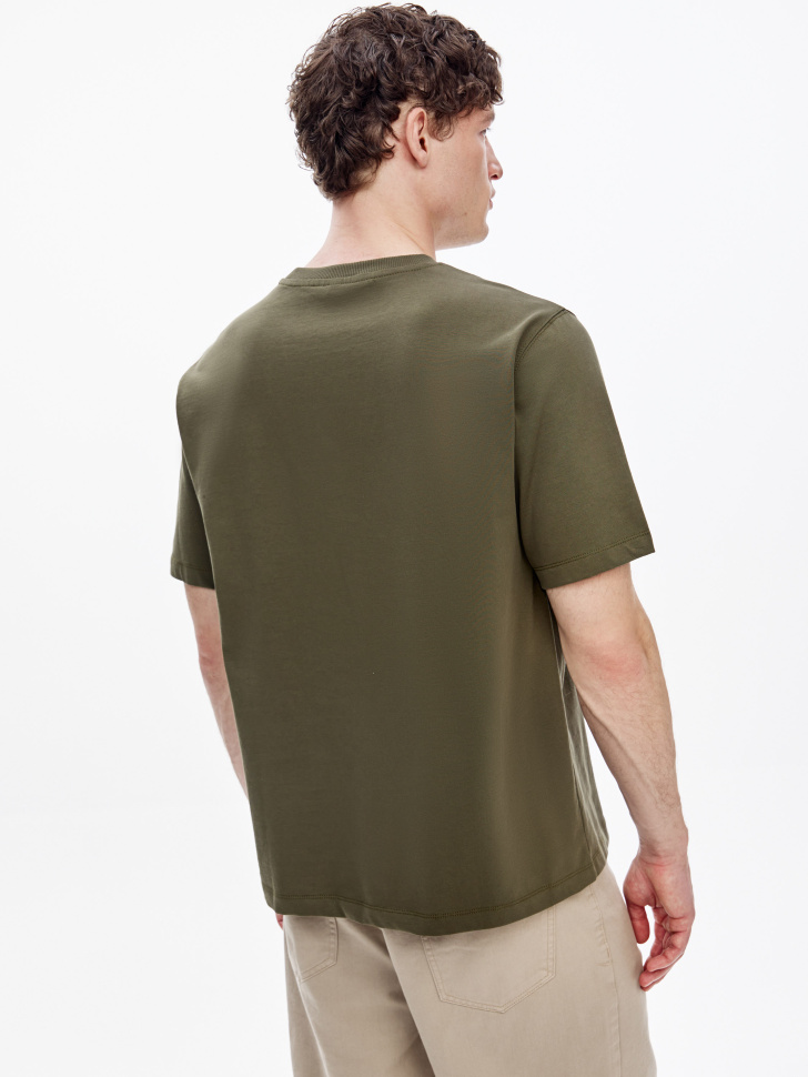 футболка прямого кроя с принтом по цене 1999 руб вид справа