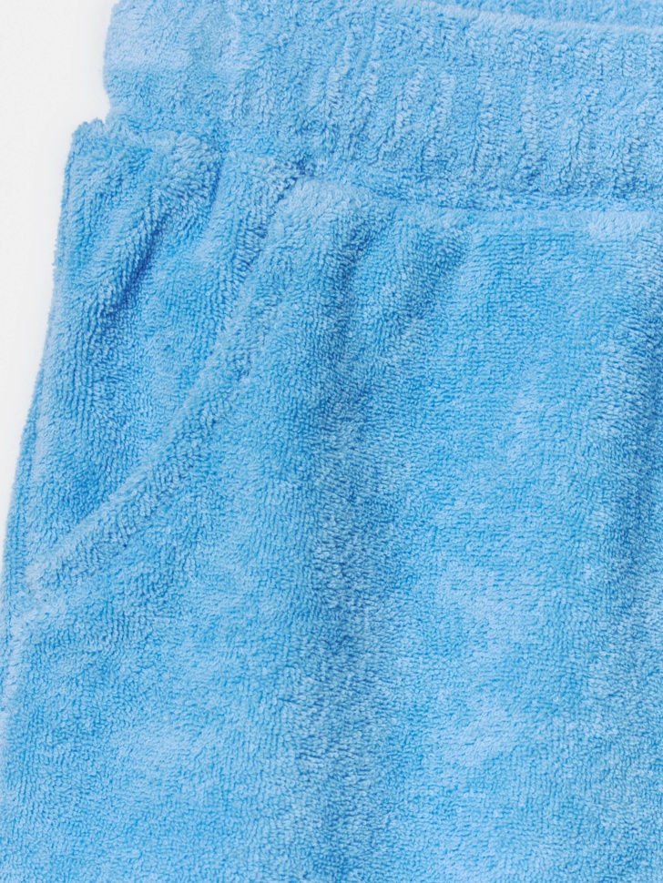 шорты из махрового трикотажа для мальчиков по цене 1199 руб вид справа