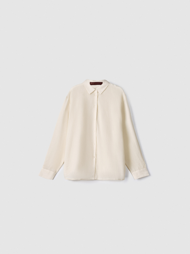 Рубашка оверсайз Sela, бежевый, арт. 52474