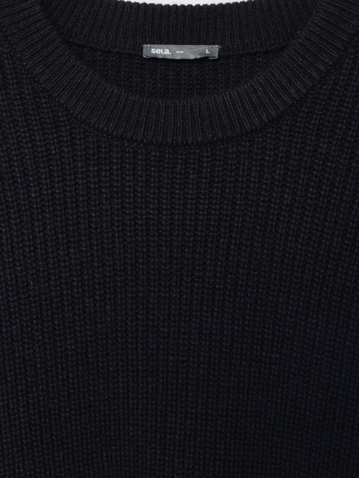 Свитер Regular fit из смесовой шерсти. Фото №7