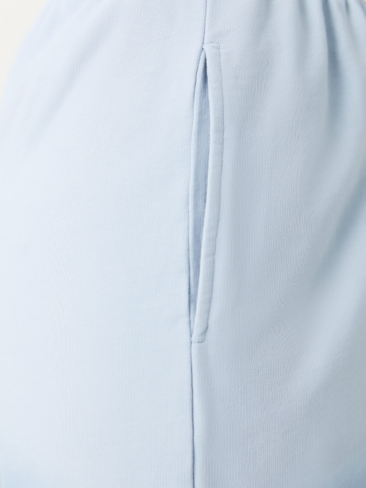 Трикотажные шорты с градиентом (голубой, L) sela 4640078677108 - фото 4