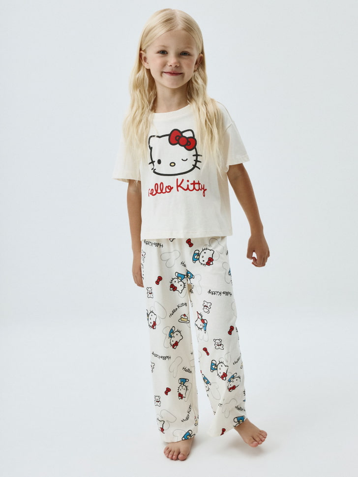пижамные брюки с принтом hello kitty 4610283699547 фотография