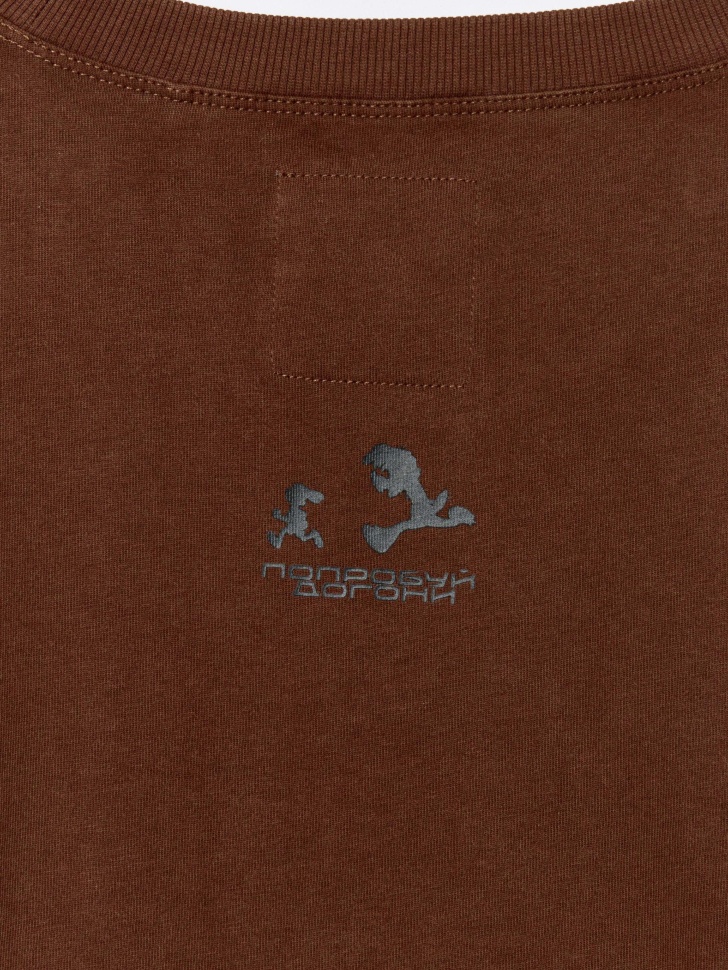 футболка с принтом  x союзмультфильм по цене 2999 руб вид справа