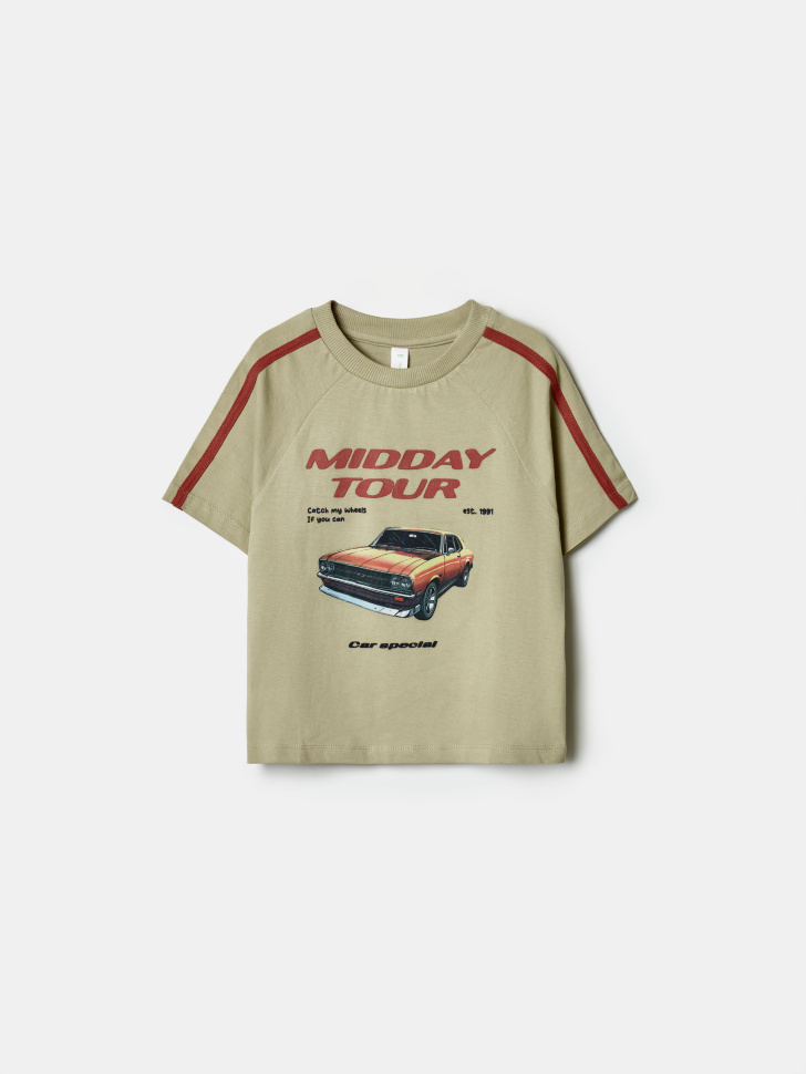 Футболка SELA оверсайз с принтом, арт. 38735