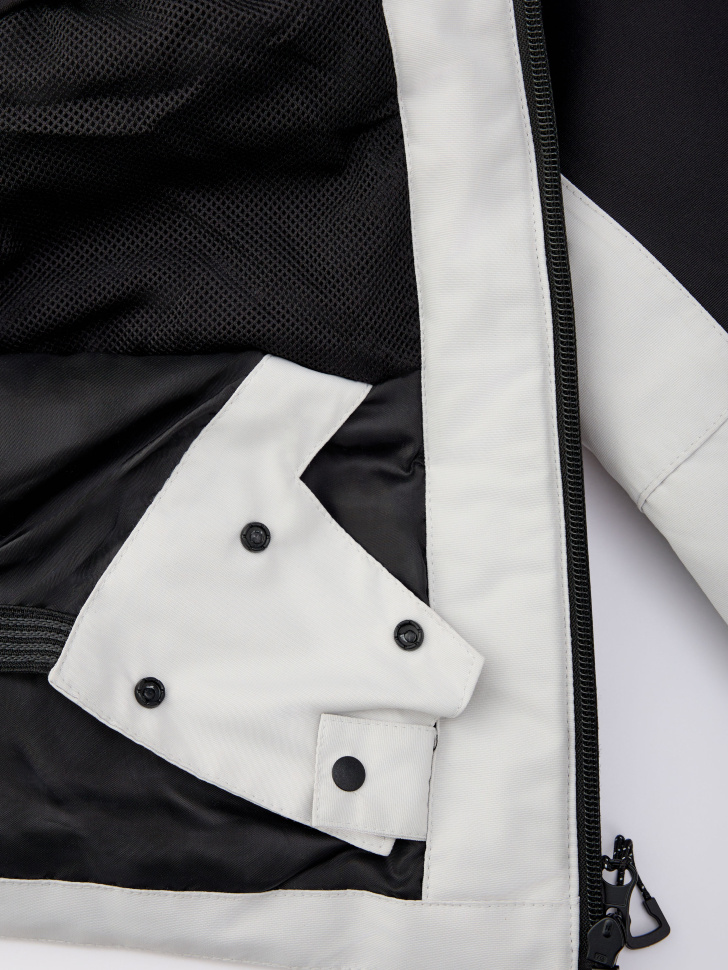 Горнолыжная куртка из технологичной мембраны с лямками детская - фото 8
