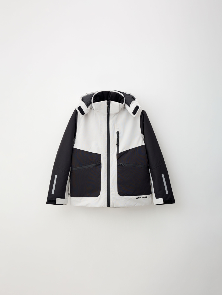 Горнолыжная куртка из технологичной мембраны с лямками детская - фото 6