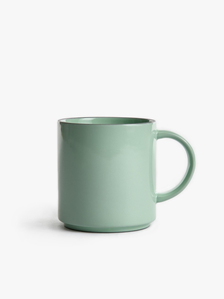 Кружка из каменной керамики