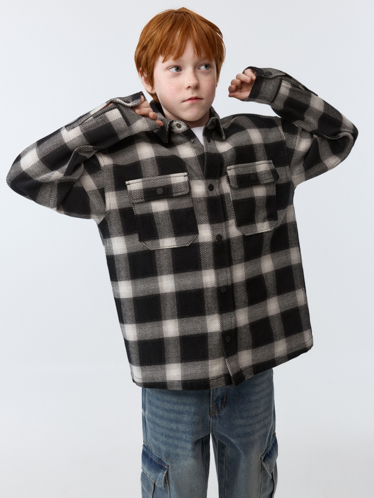 

Рубашка в клетку для мальчиков
